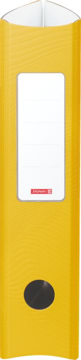Actual product image Brunnen WAVE folder yellow plastic 7.0 cm DIN A4 (A4, 70 mm, 1 pcs.)