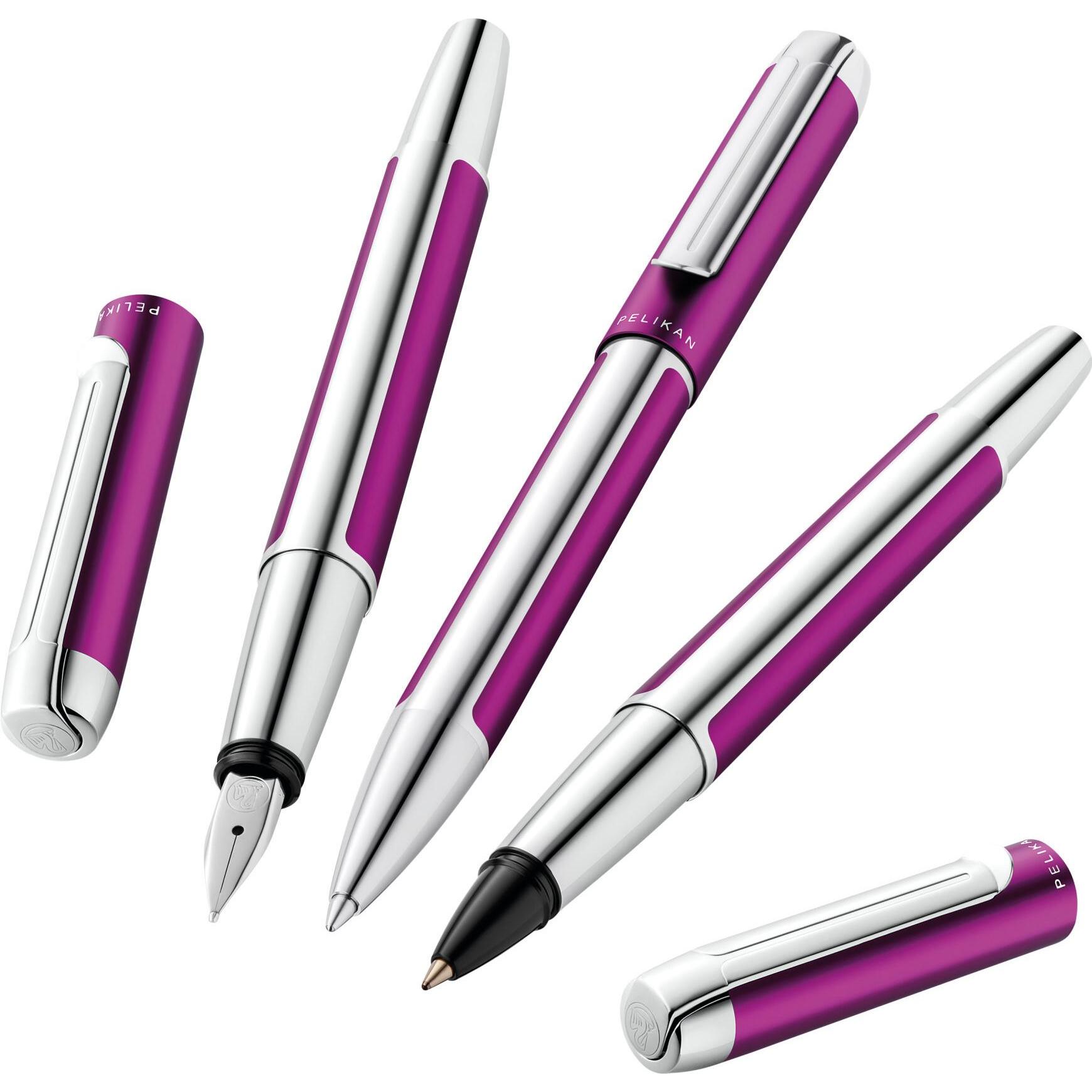 Thumbnail - Pelikan, Schreibstifte, Pura Füllhalter Violett Feder M in Geschenketui (Violett, 1 x)