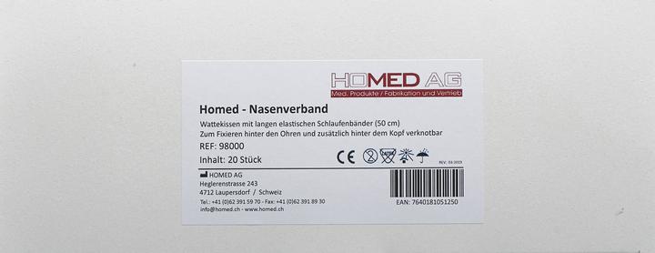 Produktbild Homed Nasenverband unsteril universal (20 x)