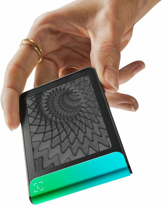 Actual product image Ledger Flex - Oxidate Green inkl.Recovery Key (Bitcoin, Cardano, Ethereum Classic)