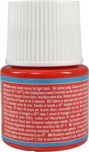 Immagine prodotto Pebeo Setacolor Tessuti Chiari (Arancione brillante, 45 ml)