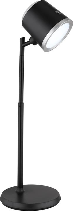 Productafbeelding Globo Meeya LED tafellamp 6W CCT zwart mat, kunststof nachtlampje Ø8.6cm 58454B (450 lm)