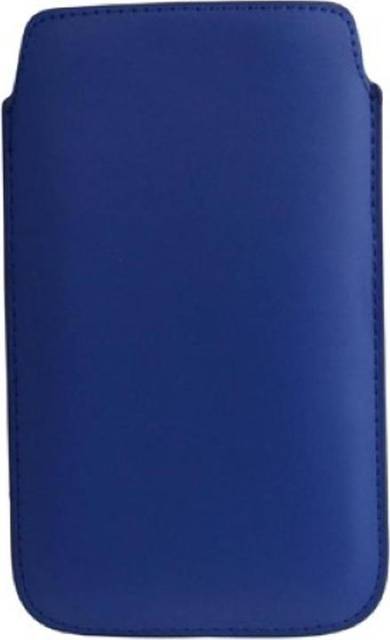 Produktbild König Design Handyhülle Tasche Slide Hülle Blau (Samsung Galaxy Note)