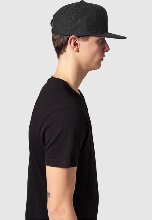 Actual product image Flexfit Melton Wool Snapback (One size)