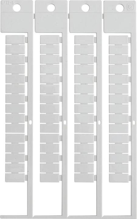 Image du produit Brady Marquage du bornier pour le module EN ABB 6 x 12-6