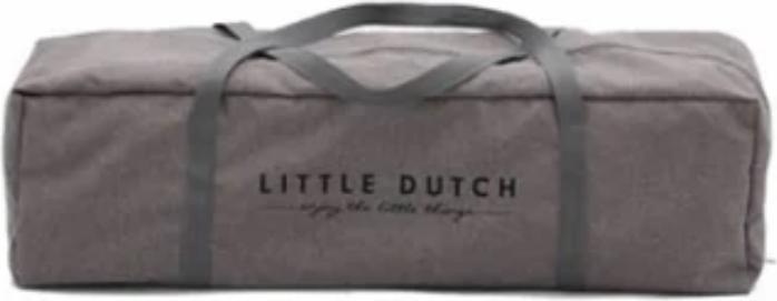 Actual product image Little Dutch Grey travel cot (60 x 120 cm)