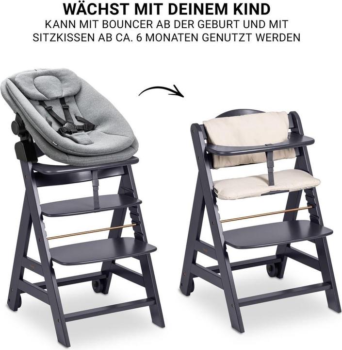 Produktbild Hauck Beta Plus Newbornset (Treppenhochstuhl)