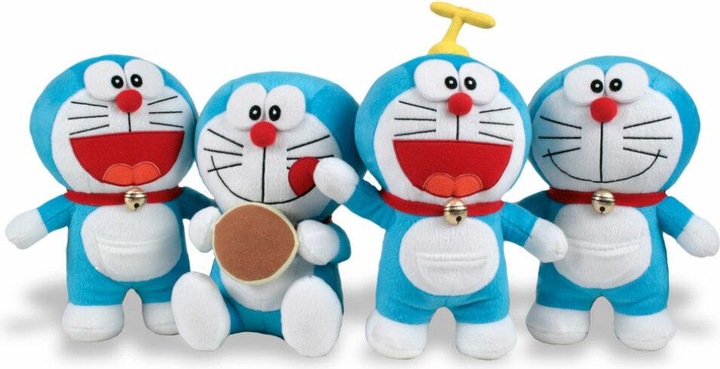 Immagine prodotto Play by Play Peluche Doraemon 30 cm Qualità 1 Velboa (Assortimento: modelli e colori casuali) (27 cm)