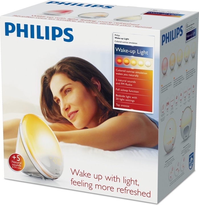 Actual product image Philips Wake-up Light HF3520