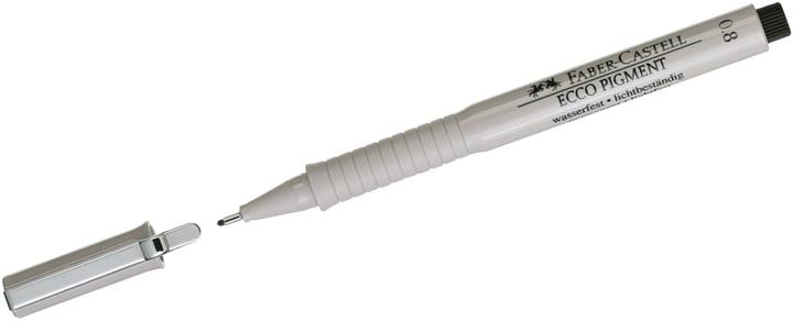 Actual product image Faber-Castell Pigment liner ECCO PIGMENT 0.8 mm, black (Black, 1 x)