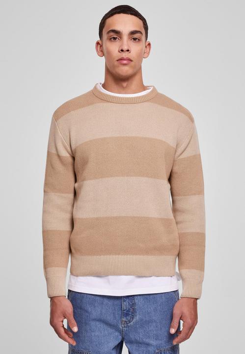 Actual product image Urban Classics Heavy Oversized Striped Sweatshirt (S)
