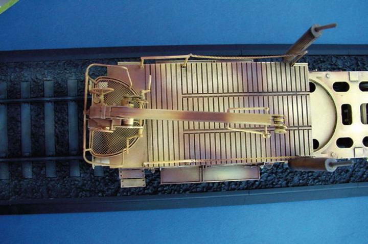 Produktbild Trumpeter Eisenbahngeschütz Leopold 280mm K5 (E)