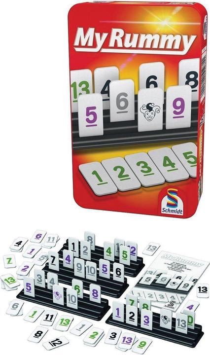 Produktbild Schmidt Spiele MyRummy (Deutsch, Englisch, Französisch, Italienisch, 2 - 4 Spieler)