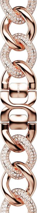 Image du produit Swarovski Sparkling Chain Strap For Apple Watch 40mm and 41mm Rose Gold Finish Crystals crysta