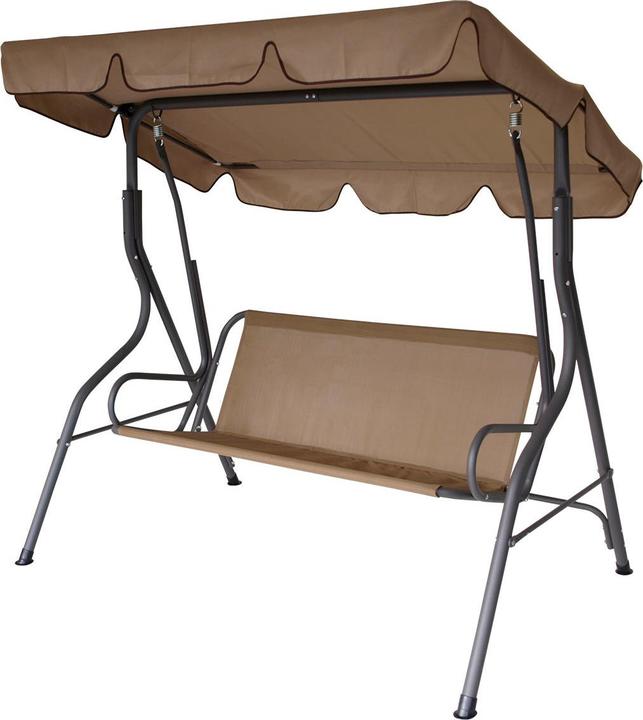 Degamo Balancelle FLORIDA 3 places, gris/crème