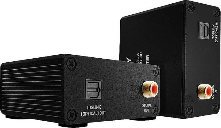 Convertitore Audio Digitale Analogico Convertitore Audio Digitale S/PDIF A Toslink - Trasforma Segnale Coassiale In Ottico, Per Collegare Lettori Blu-ray, Console A Ricevitori DAC Per Home Theater