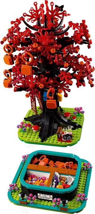Immagine prodotto LEGO Albero genealogico delle idee (21346, LEGO Ideas, Set LEGO rari)