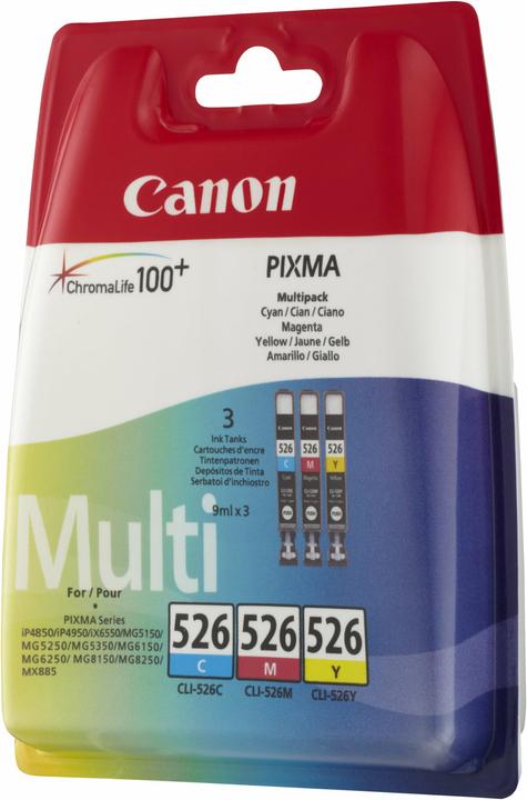 Actual product image Canon Cli-526 (M, C, Y)