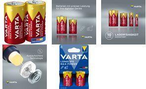 Immagine prodotto Varta Longlife Max Power C 2er Bli (2 pz., C, R14, 7800 mAh)