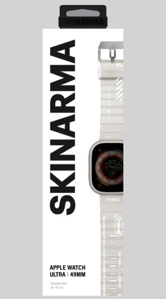 Produktbild Skinarma Strap Shokku to Apple Watch 49/45/44 MM frost (45 mm, 44 mm, 49 mm, Kunststoff, Silikon)