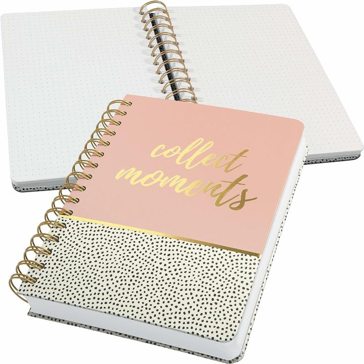 Actual product image Sigel Spiral notebook Jolie (168 x 215 mm, Checked, Hardcover)