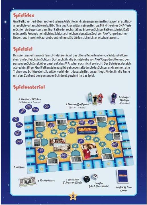 Produktbild Schmidt Spiele Bibi & Tina Einfach anders Das Spiel (Deutsch, 2 - 4 Spieler)