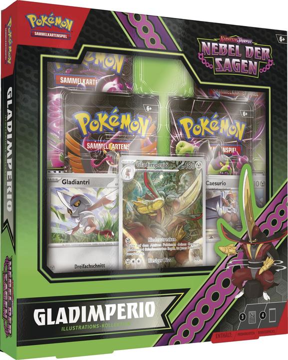 Pokémon CG: IR collectie Crimson & Purple - Mists of Legend: Gladimperio (Duits)