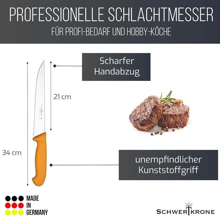 Produktbild Schwertkrone Metzgermesser (21 cm)