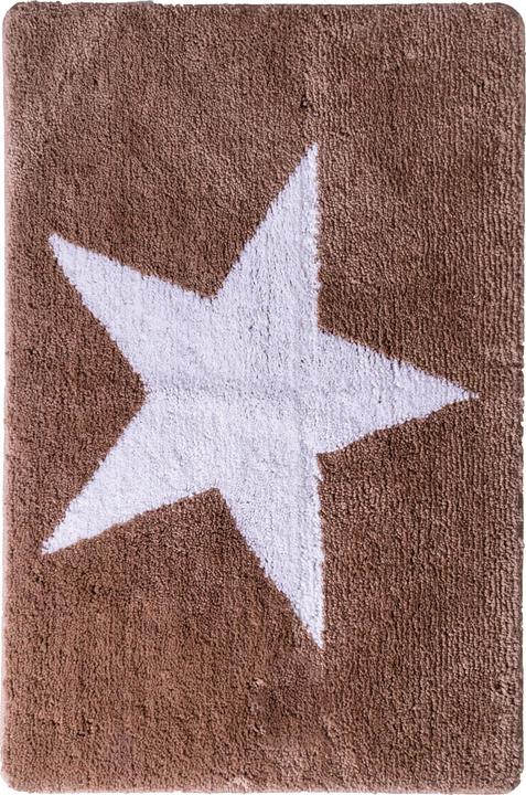 Produktbild Ridder Badteppich Star 60 x 90 cm, Beige/Weiss (60 x 90 cm)