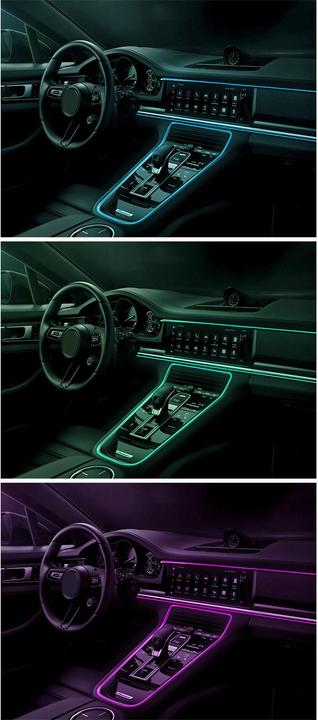 Produktbild Werkstein Auto Lichtstreifen USB