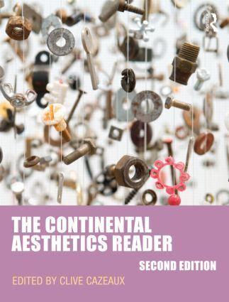 Produktbild The Continental Aesthetics Reader (Englisch, 2011)