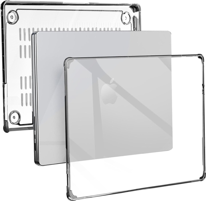 Produktbild Supcase Case UNICORN BEETLE CLEAR MACBOOK PRO 14 2021 Black (14.20", Apple)