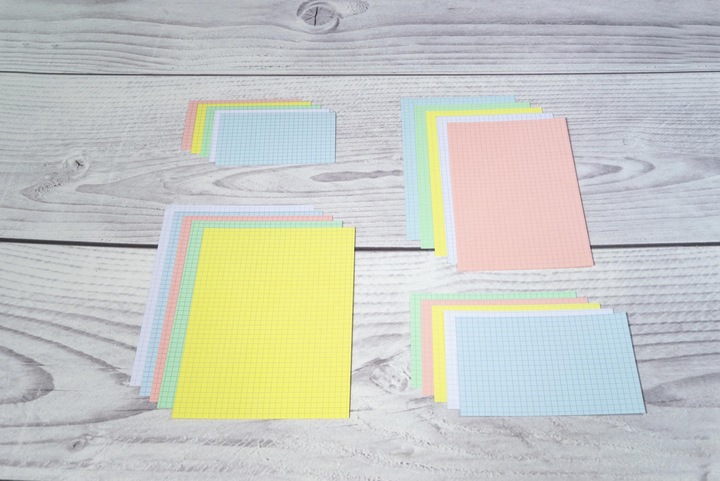 Image du produit Exacompta Étui de 100 fiches - bristol quadrillé 5x5 non perforé 210x297mm - Blanc (210 x 297 mm, 205 g/m², 100 x)