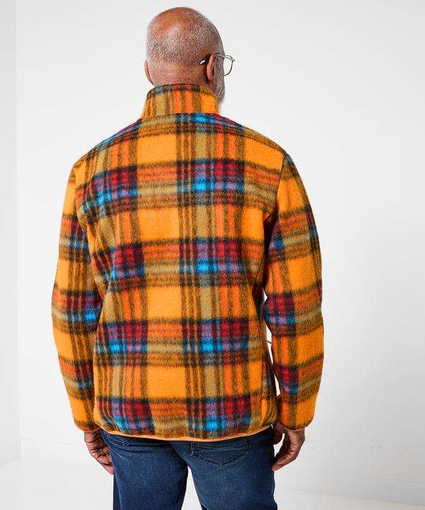 Produktbild Joe Browns Wool Blend Check Funnel Neck Top (M)