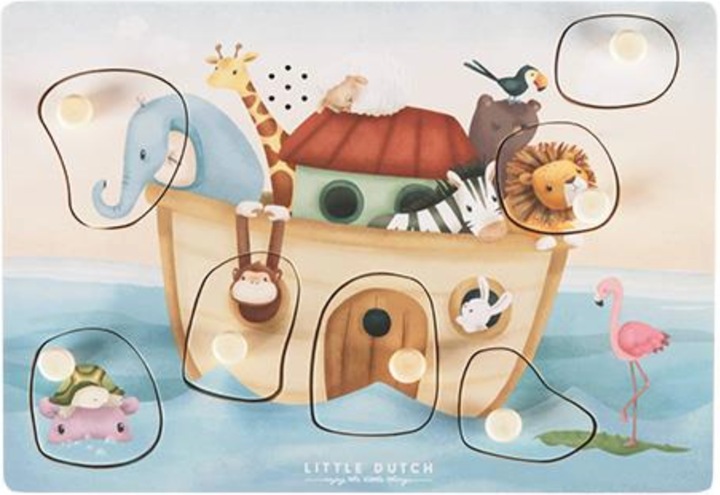 Produktbild Little Dutch Sound Greif-Puzzle Arche Noah (7 Teile)