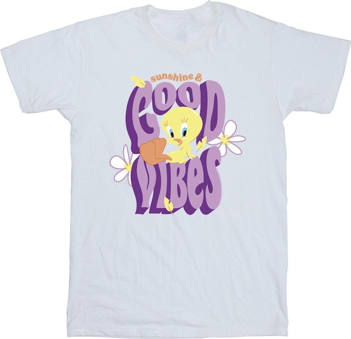 Immagine prodotto Looney Tunes Tweeday Sunshine & Good Vibes Maglietta Ragazze (152, 158)
