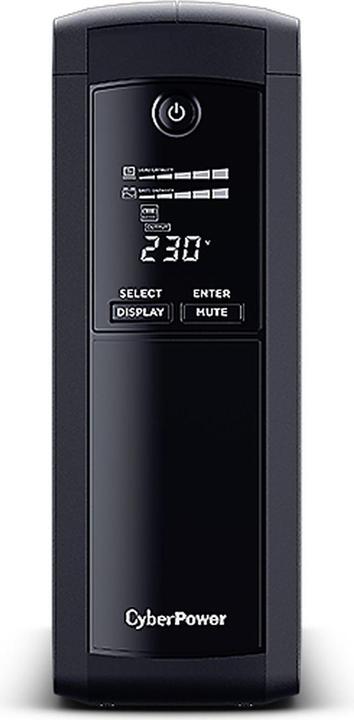 Produktbild Cyberpower VP1600ELCD (1.60 VA, 960 W, Line-Interaktiv USV)