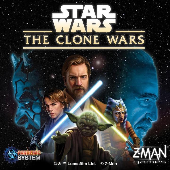 Produktbild Star Wars The Clone Wars (Pandemic System Game) (Englisch, 1 - 5 Spieler)
