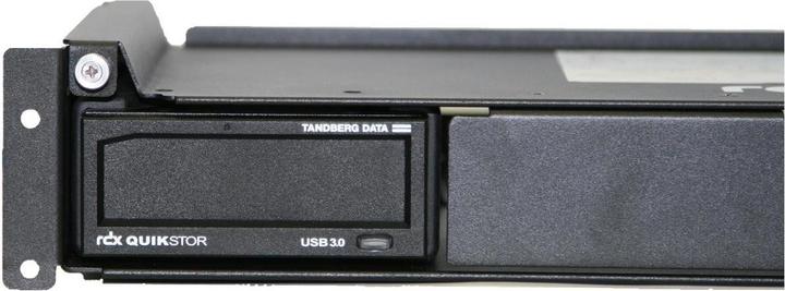 Actual product image Tandberg Data QuadPAK 1.5U Rackmount for 1-4 external RDX Drives