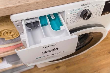 Produktbild Gorenje Grossgeräte WNEI96ADPS WS WASCHMASCHINE 1600UPM 9KG 60CM (9 kg, Links)