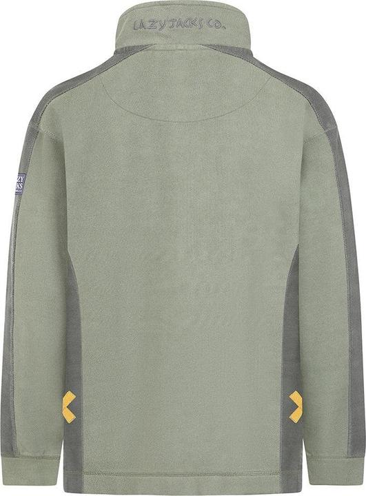 Actual product image Lazy Jacks Mens Contrast Panel Pique Sweatshirt (L)