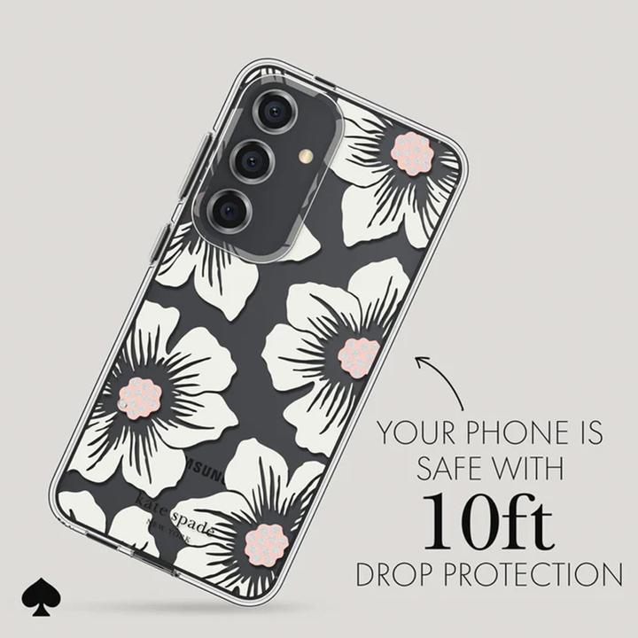 Image du produit Kate Spade Housse de protection - Samsung Galaxy S24 Housse (Hollyhock Cream) (Samsung Galaxy S24)