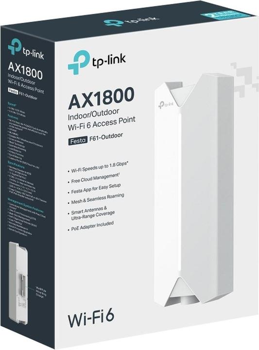 Produktbild TP-Link AP AX1800 Festa F61-Outdoor (1201 Mbit/s)