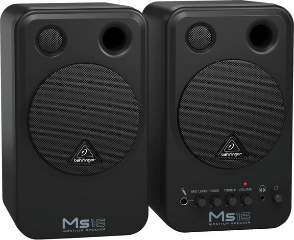 Actual product image Behringer Ms16 (Active, Pair, 1x 16 W)