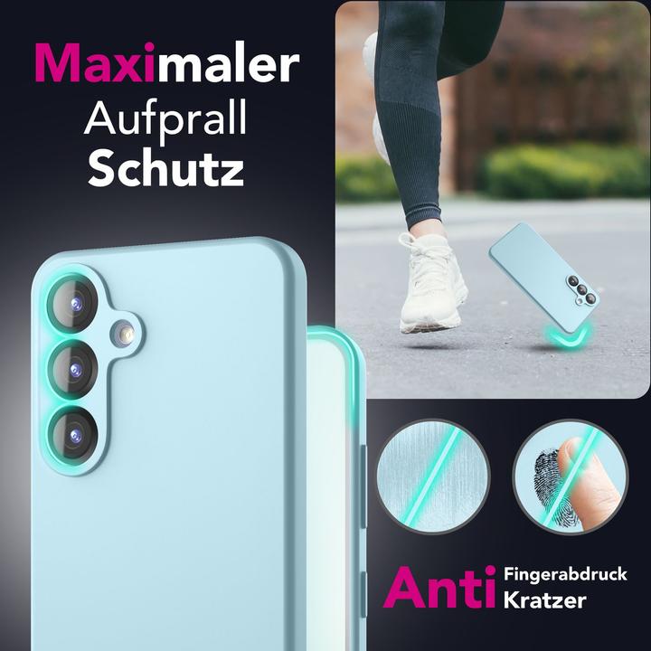 Actual product image Nalia Phoenix - Abwischbare Flüssigsilikon Hülle - Easy Clean Liquid Silicone Cover (Samsung Galaxy S25)