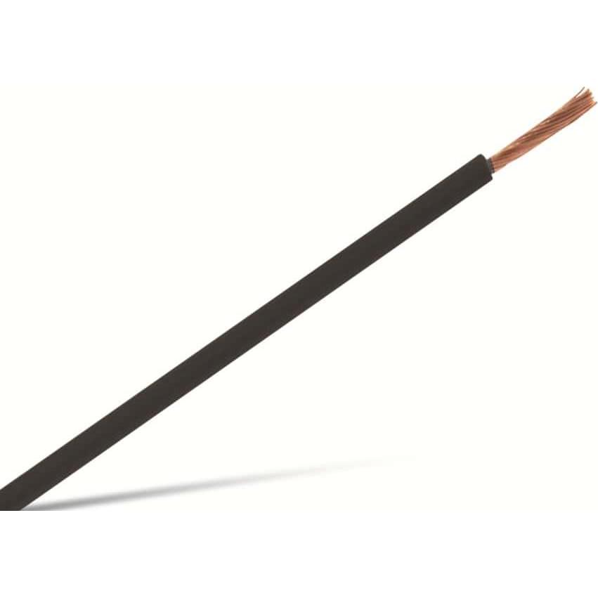 Eneroid, Kabelleitung, Installationslitze H05V-K, 1 mm², 100 m, schwarz (100 m)