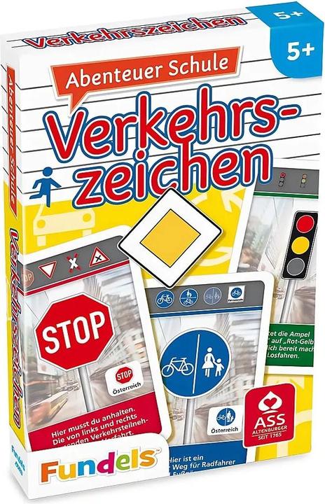 Produktbild ASS Altenburg 22572844 - Abenteuer Schule - Verkehrszeichen (DE-Ausgabe) (Deutsch, 2 - 4 Spieler)
