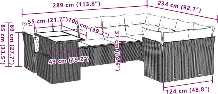 Produktbild vidaXL Bryson