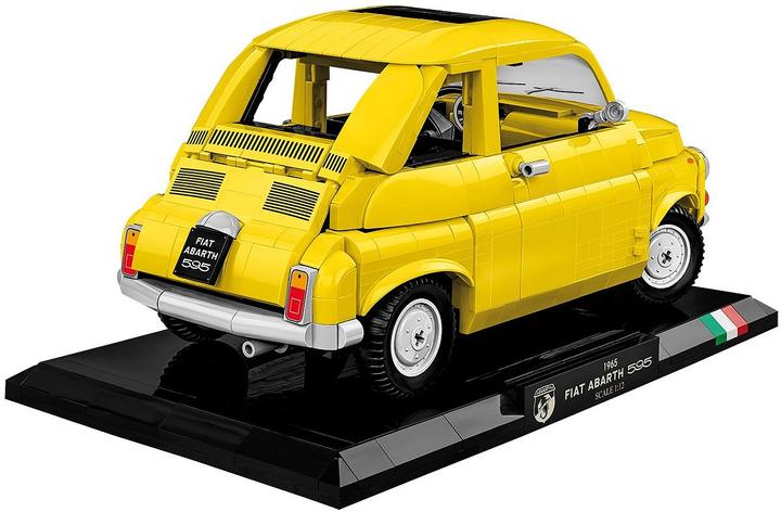 Actual product image Cobi 1965 Fiat 500 Abarth Executive Edition