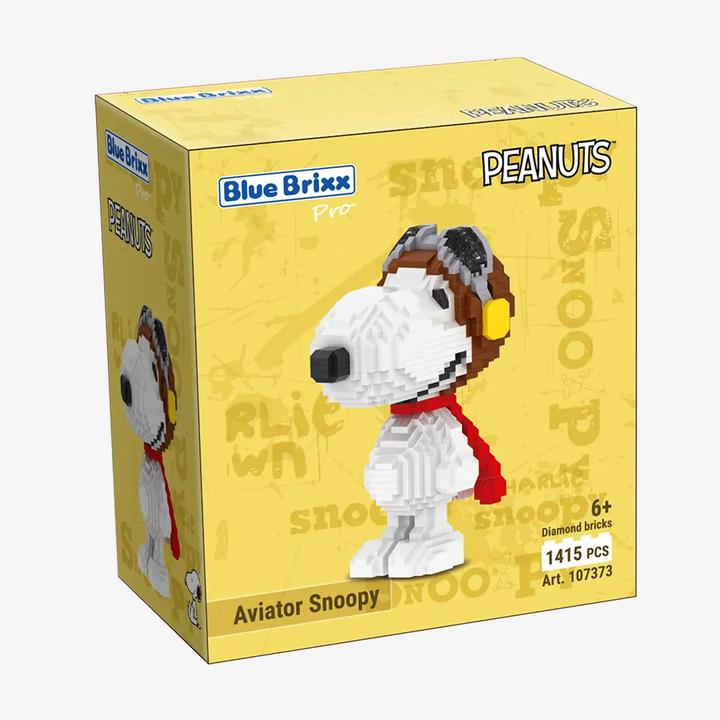 Produktbild BlueBrixx-Pro Snoopy als Pilot (diamond blocks)